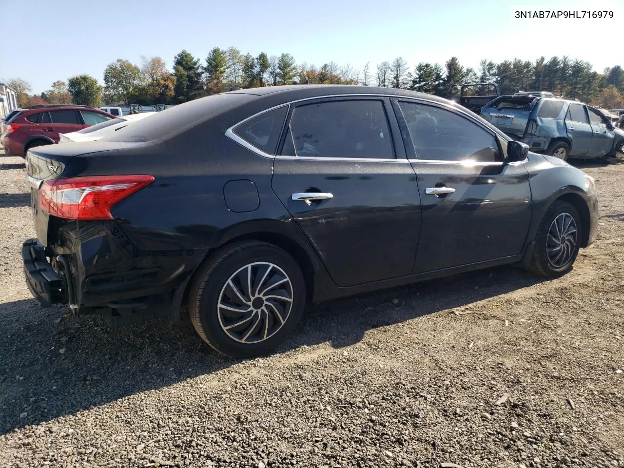 2017 Nissan Sentra S VIN: 3N1AB7AP9HL716979 Lot: 77391994