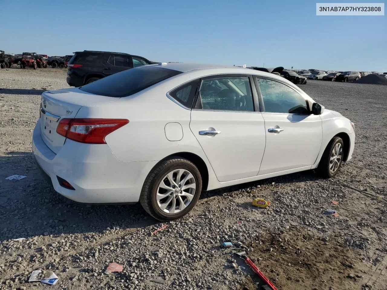 2017 Nissan Sentra S VIN: 3N1AB7AP7HY323808 Lot: 77435444