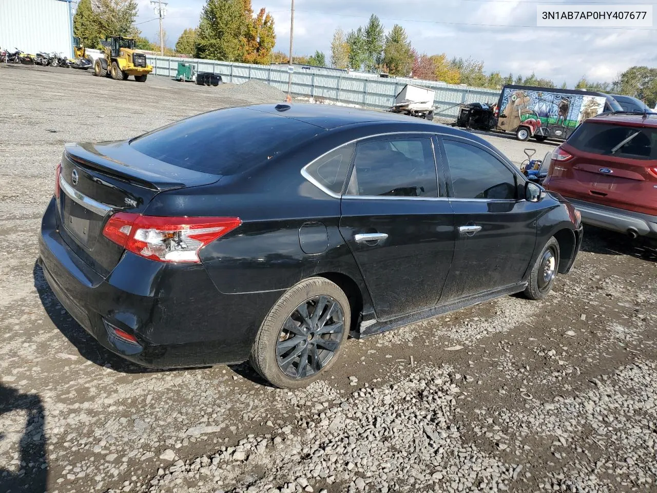 2017 Nissan Sentra S VIN: 3N1AB7AP0HY407677 Lot: 77486954