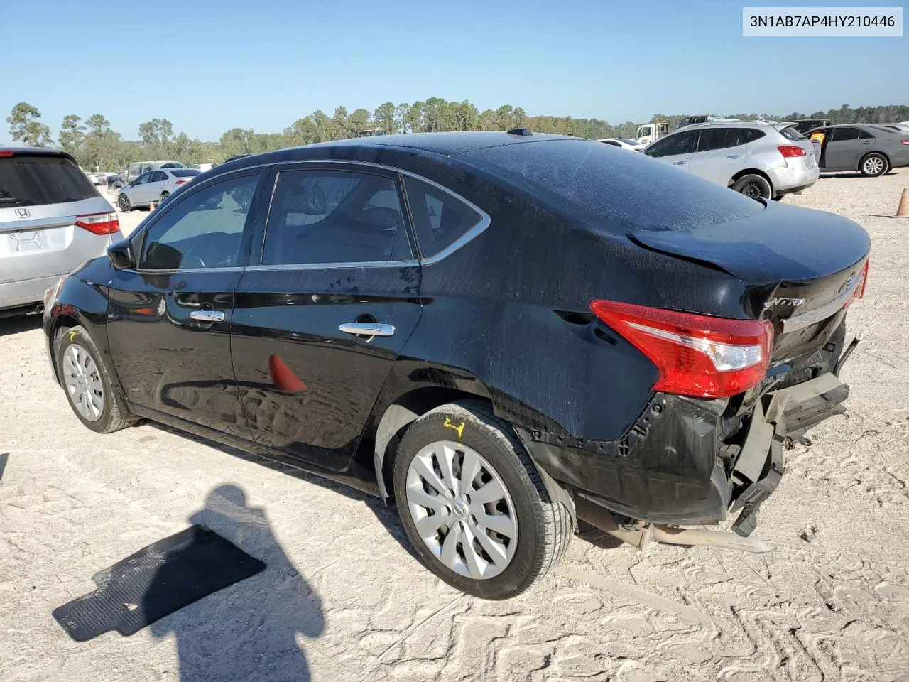 2017 Nissan Sentra S VIN: 3N1AB7AP4HY210446 Lot: 77561444