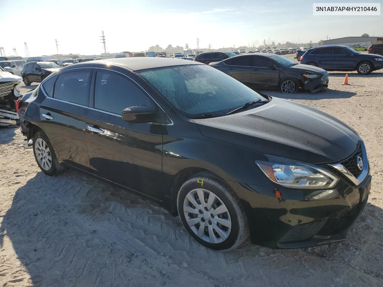 2017 Nissan Sentra S VIN: 3N1AB7AP4HY210446 Lot: 77561444