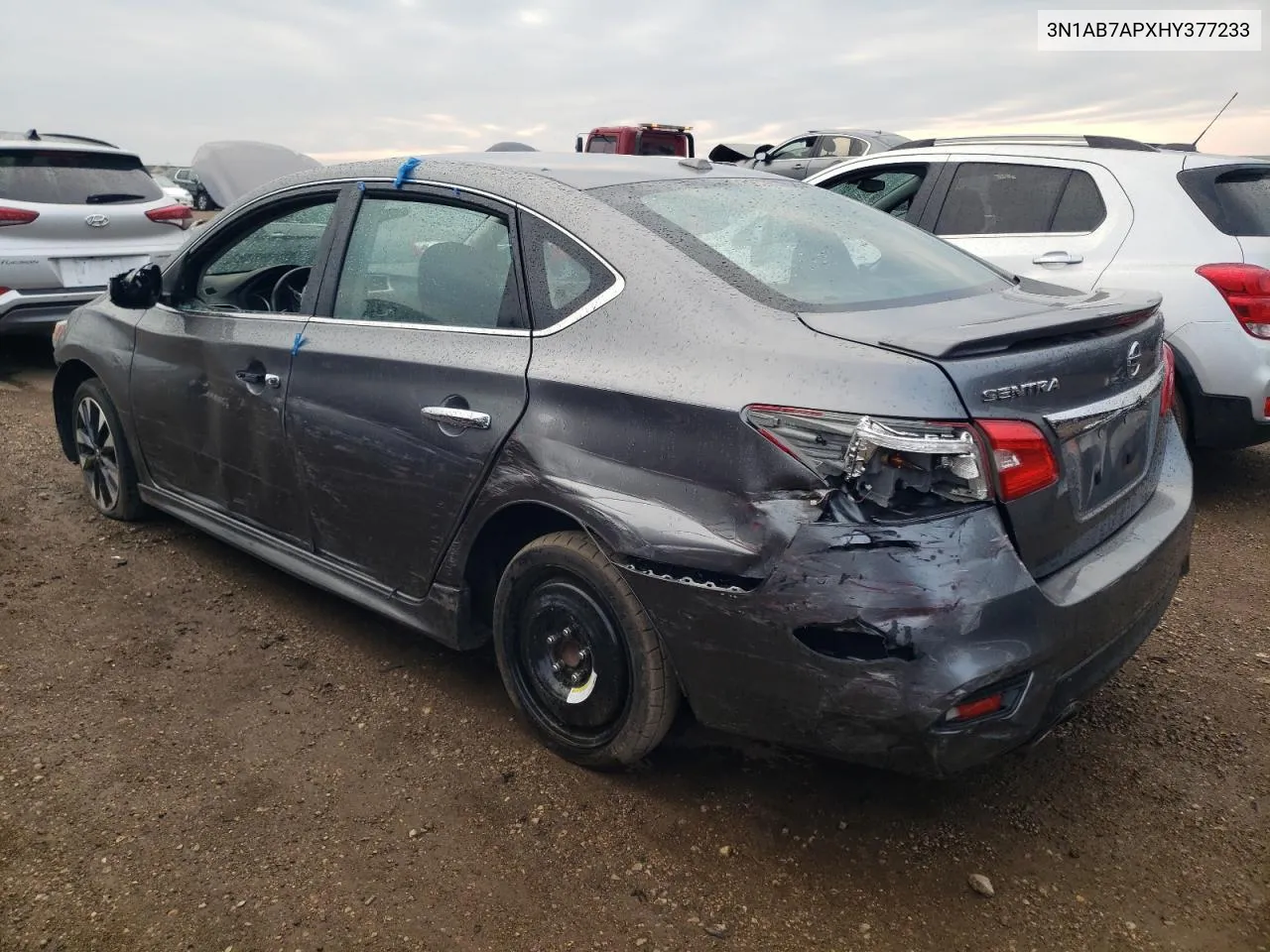 2017 Nissan Sentra S VIN: 3N1AB7APXHY377233 Lot: 77585644