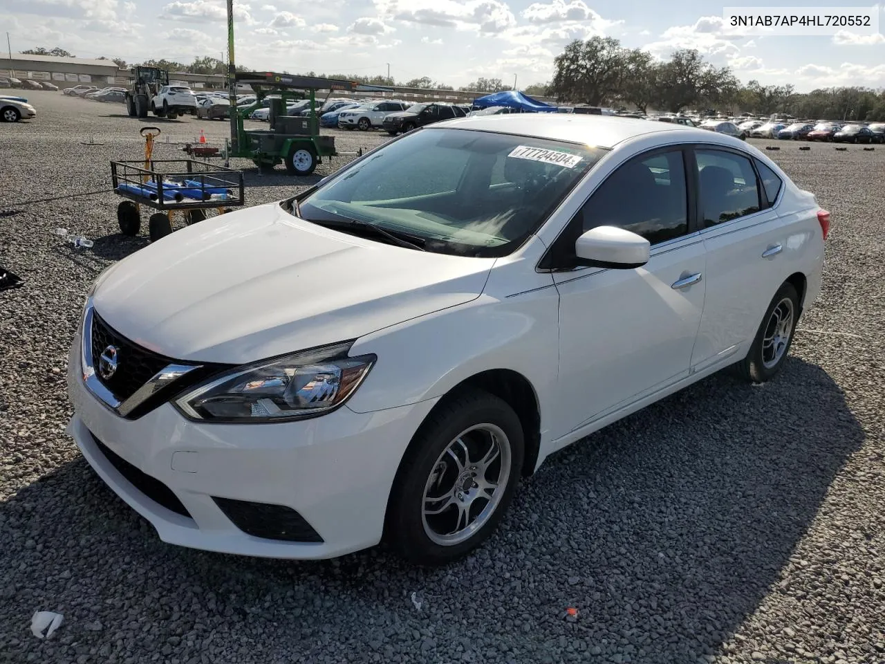 2017 Nissan Sentra S VIN: 3N1AB7AP4HL720552 Lot: 77724504