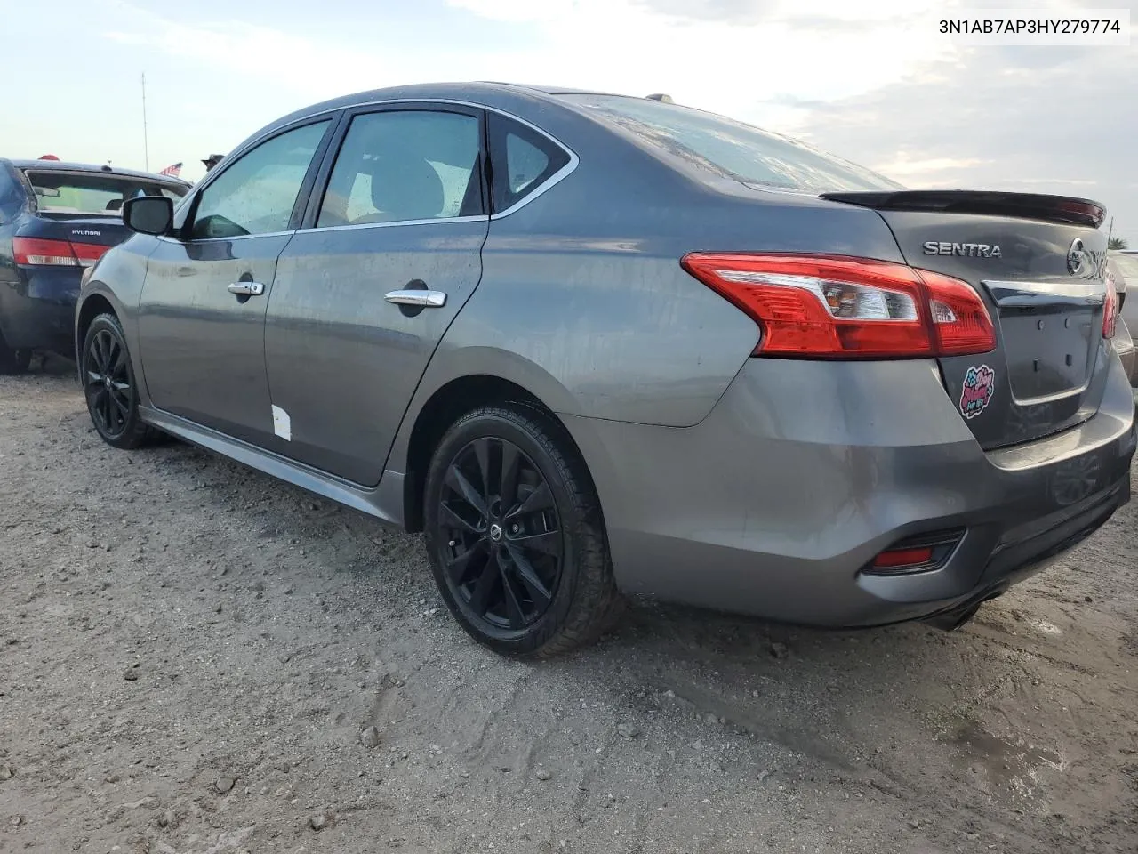 2017 Nissan Sentra S VIN: 3N1AB7AP3HY279774 Lot: 77842614