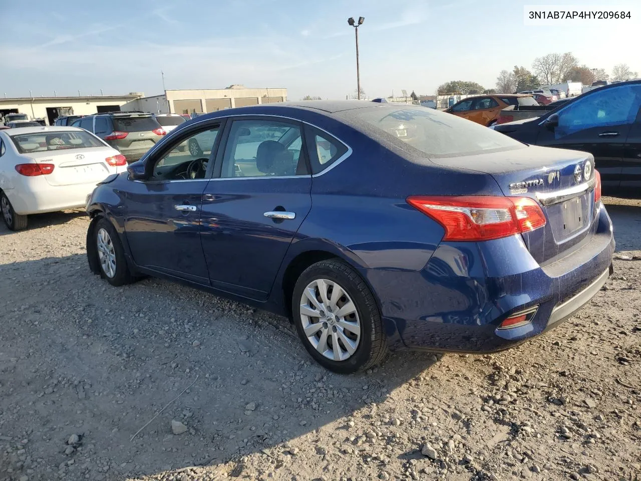 2017 Nissan Sentra S VIN: 3N1AB7AP4HY209684 Lot: 78145854