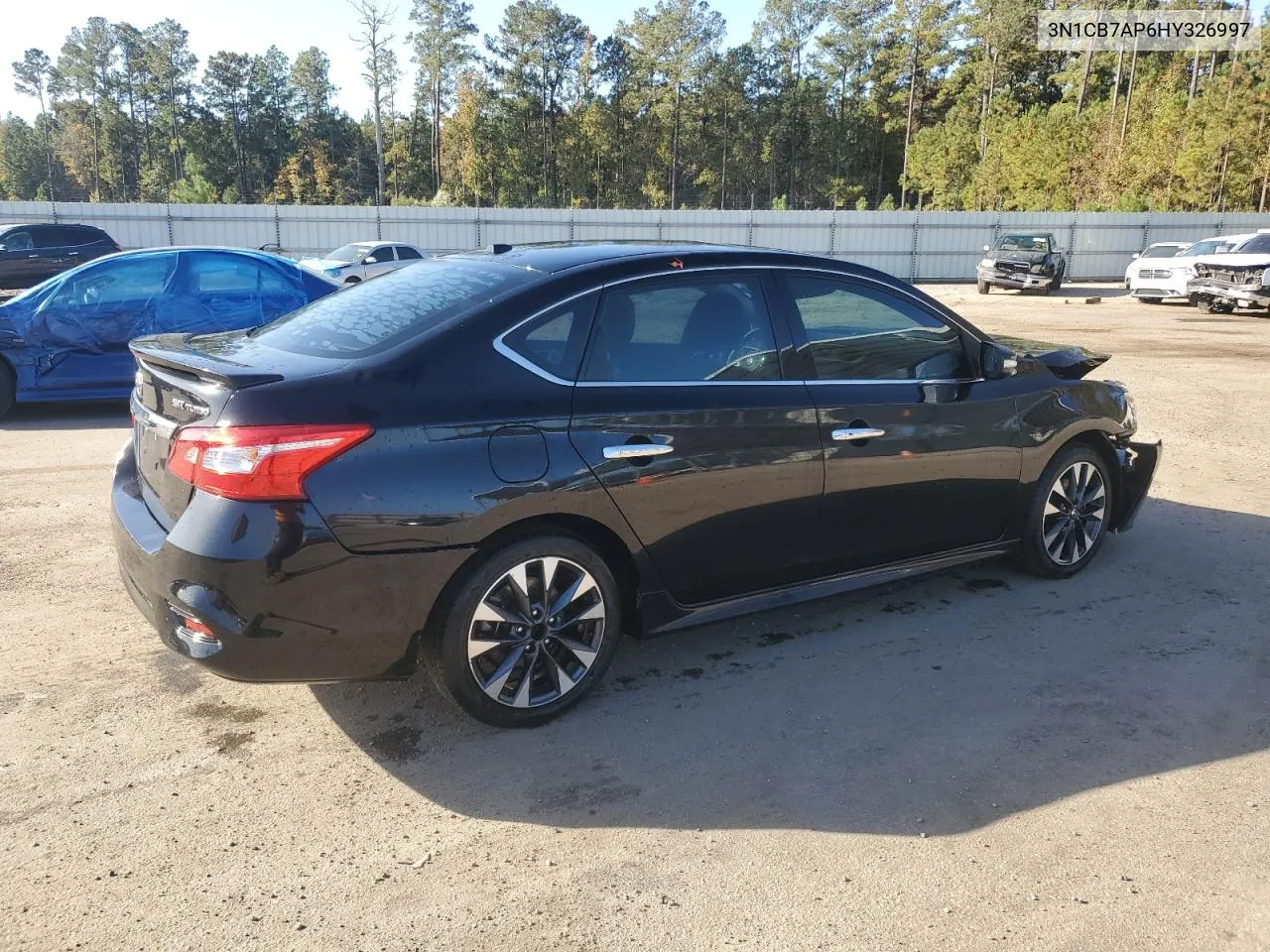 2017 Nissan Sentra Sr Turbo VIN: 3N1CB7AP6HY326997 Lot: 78163194