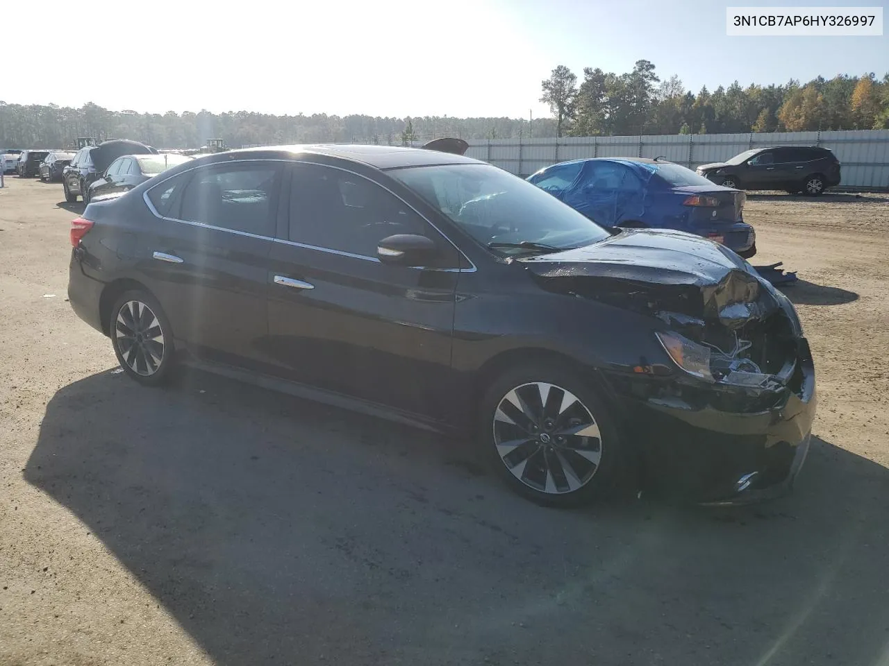 2017 Nissan Sentra Sr Turbo VIN: 3N1CB7AP6HY326997 Lot: 78163194