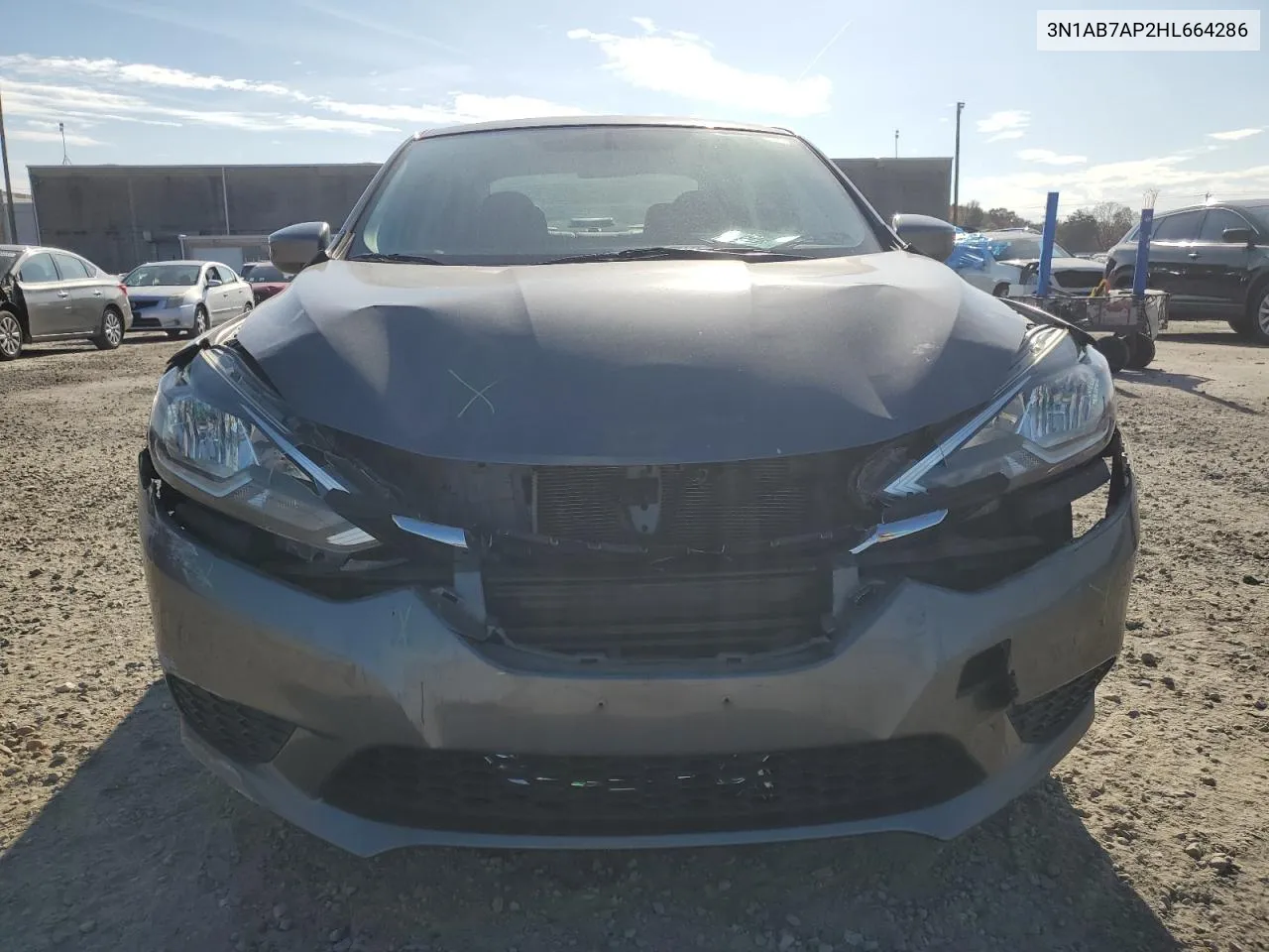 2017 Nissan Sentra S VIN: 3N1AB7AP2HL664286 Lot: 78198434