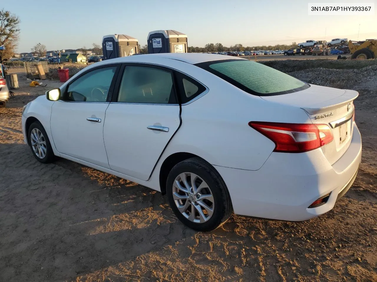 2017 Nissan Sentra S VIN: 3N1AB7AP1HY393367 Lot: 78219904