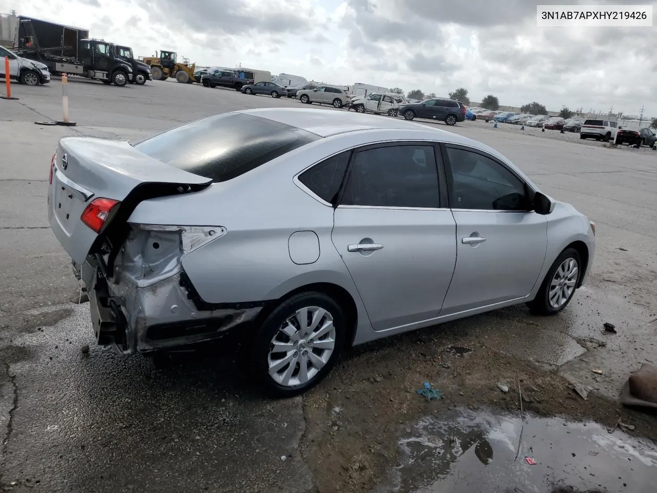 2017 Nissan Sentra S VIN: 3N1AB7APXHY219426 Lot: 78236674