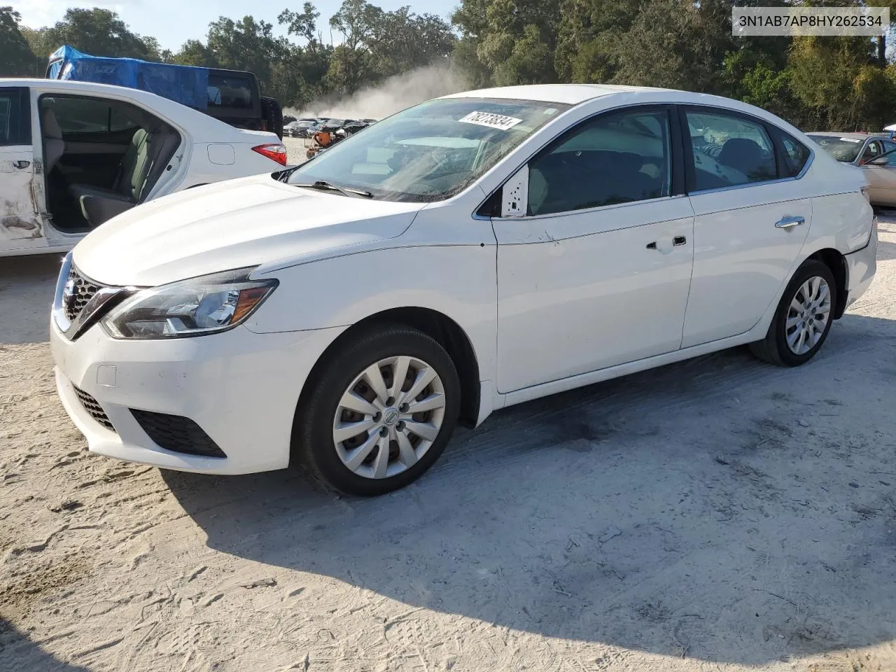 2017 Nissan Sentra S VIN: 3N1AB7AP8HY262534 Lot: 78273834