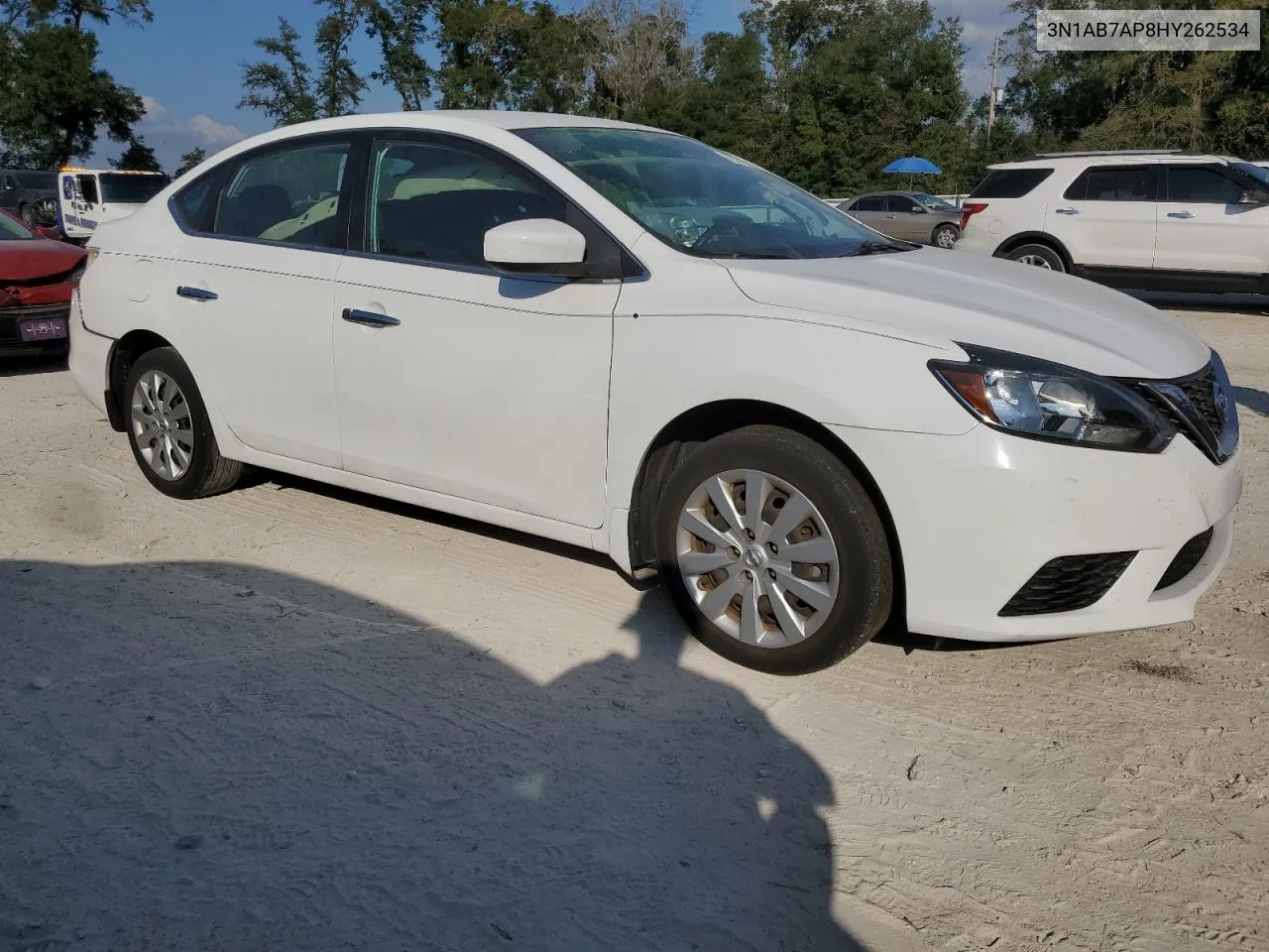 2017 Nissan Sentra S VIN: 3N1AB7AP8HY262534 Lot: 78273834