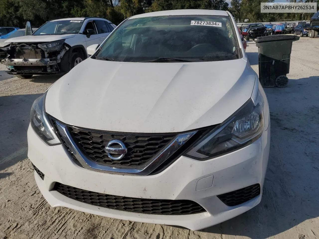 2017 Nissan Sentra S VIN: 3N1AB7AP8HY262534 Lot: 78273834