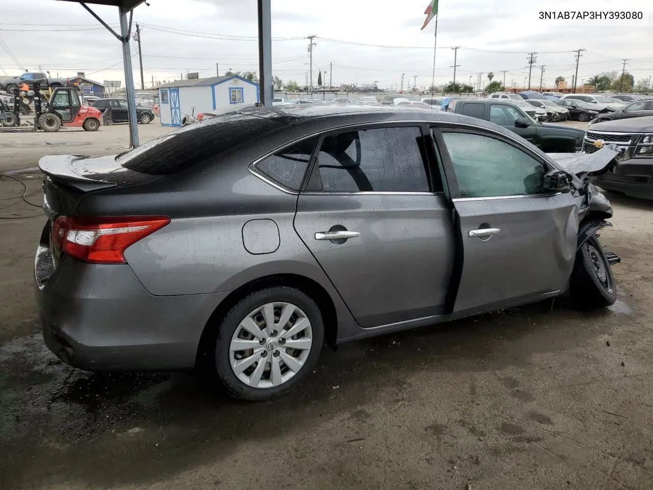 2017 Nissan Sentra S VIN: 3N1AB7AP3HY393080 Lot: 78374464