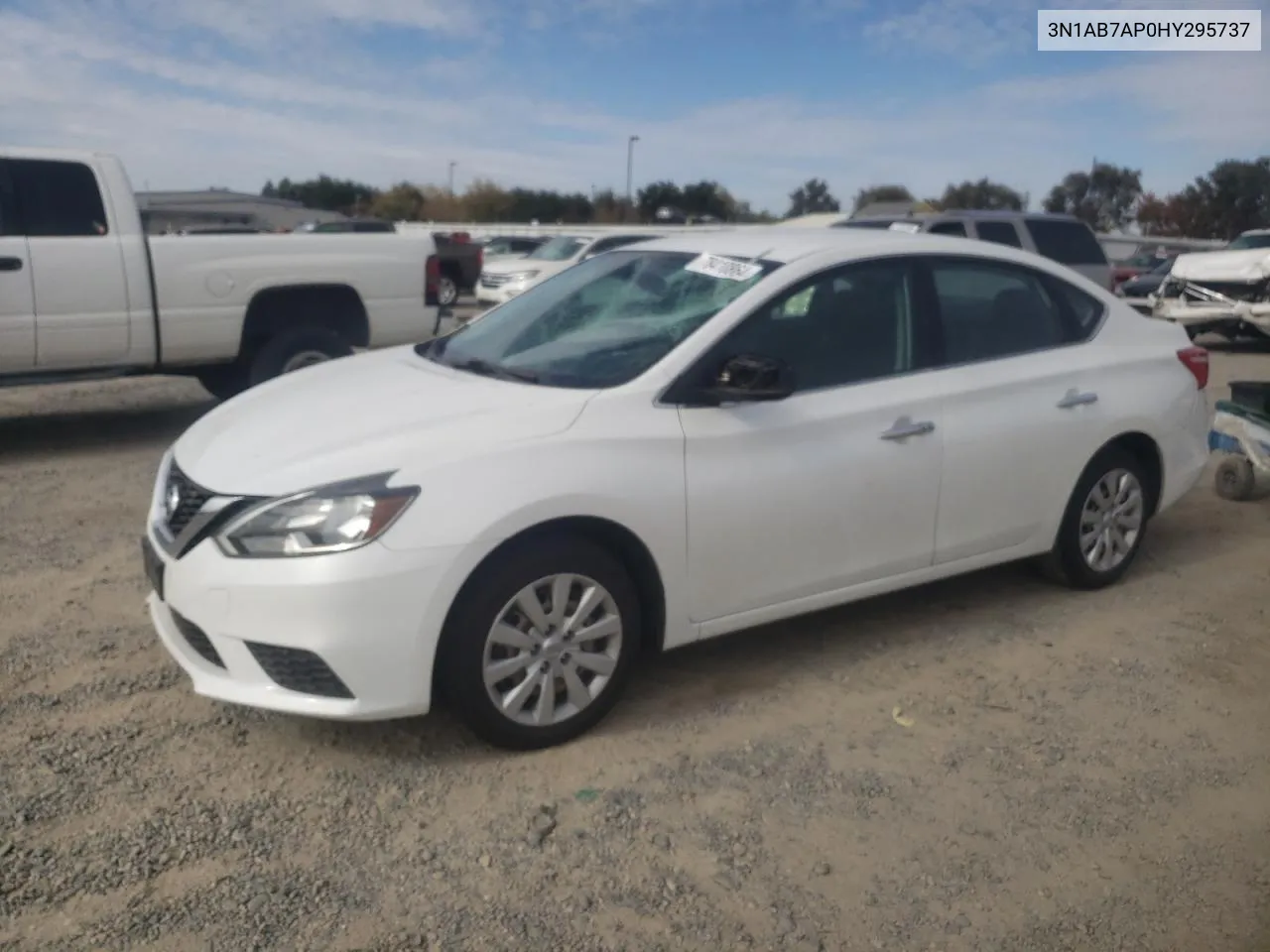 2017 Nissan Sentra S VIN: 3N1AB7AP0HY295737 Lot: 78410864