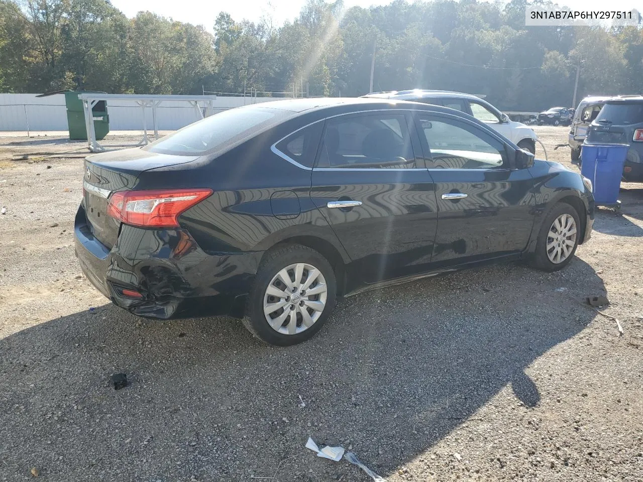 2017 Nissan Sentra S VIN: 3N1AB7AP6HY297511 Lot: 78414214