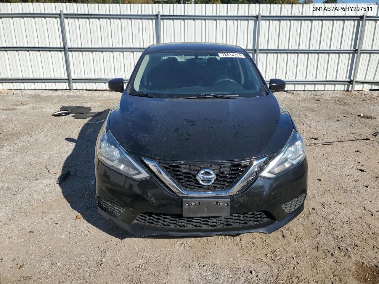 2017 Nissan Sentra S VIN: 3N1AB7AP6HY297511 Lot: 78414214