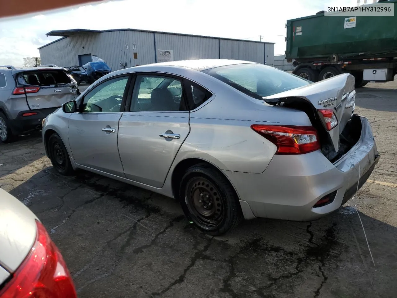 2017 Nissan Sentra S VIN: 3N1AB7AP1HY312996 Lot: 78418274