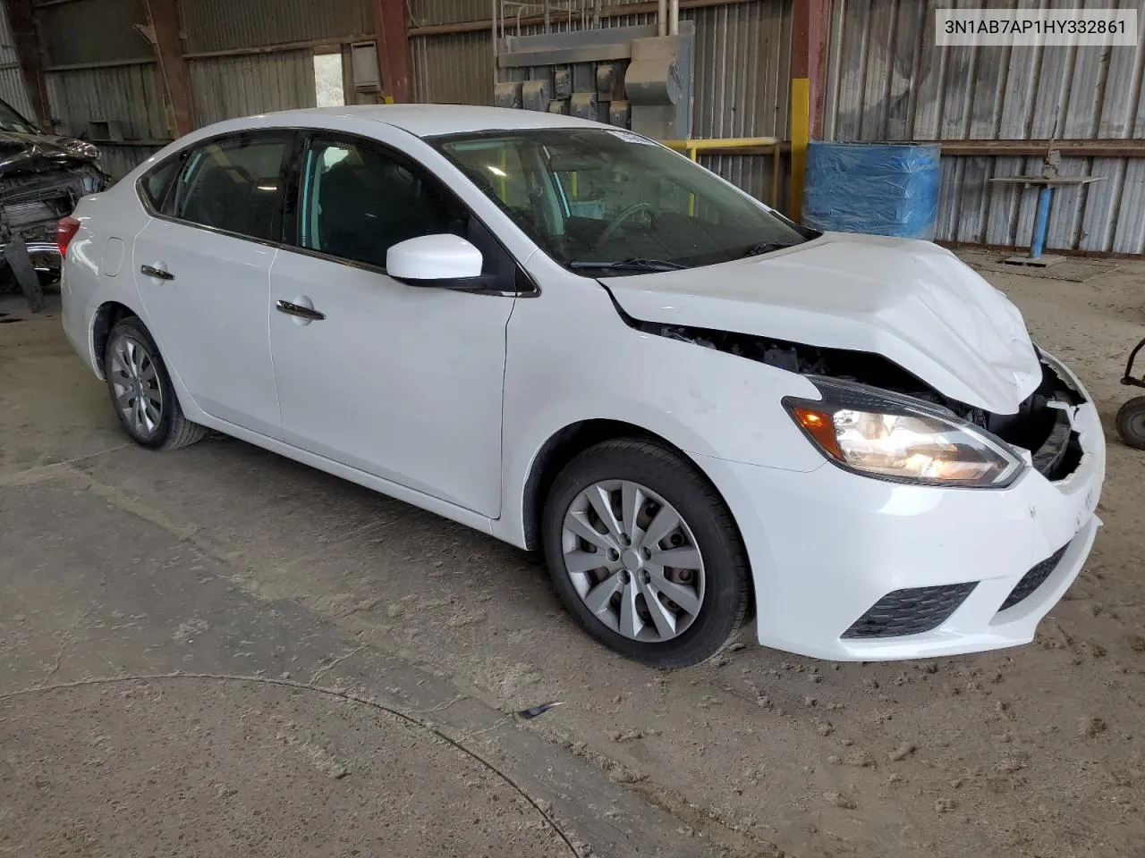 2017 Nissan Sentra S VIN: 3N1AB7AP1HY332861 Lot: 78432004