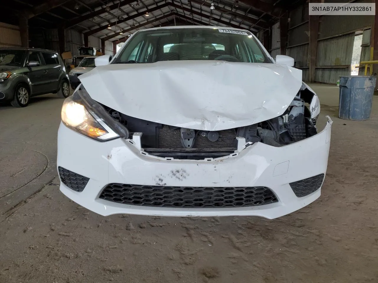 2017 Nissan Sentra S VIN: 3N1AB7AP1HY332861 Lot: 78432004