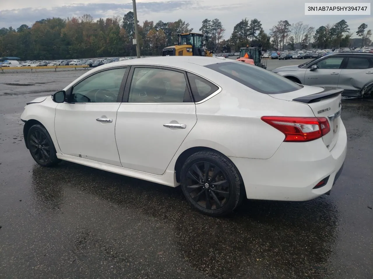 2017 Nissan Sentra S VIN: 3N1AB7AP5HY394747 Lot: 78636704