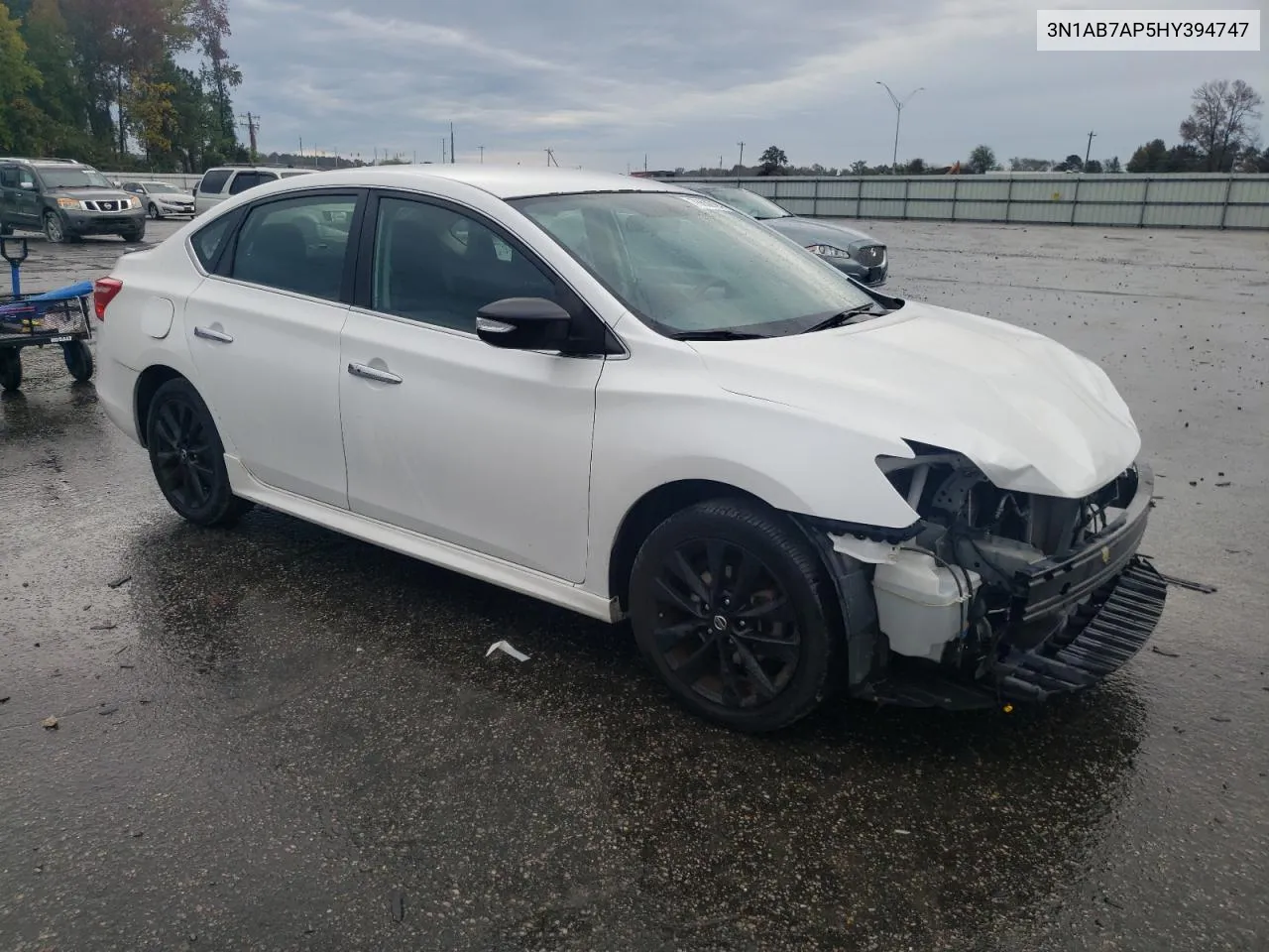 2017 Nissan Sentra S VIN: 3N1AB7AP5HY394747 Lot: 78636704