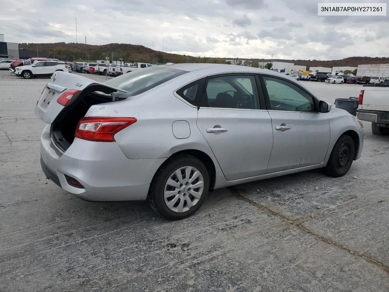 3N1AB7AP0HY271261 2017 Nissan Sentra S