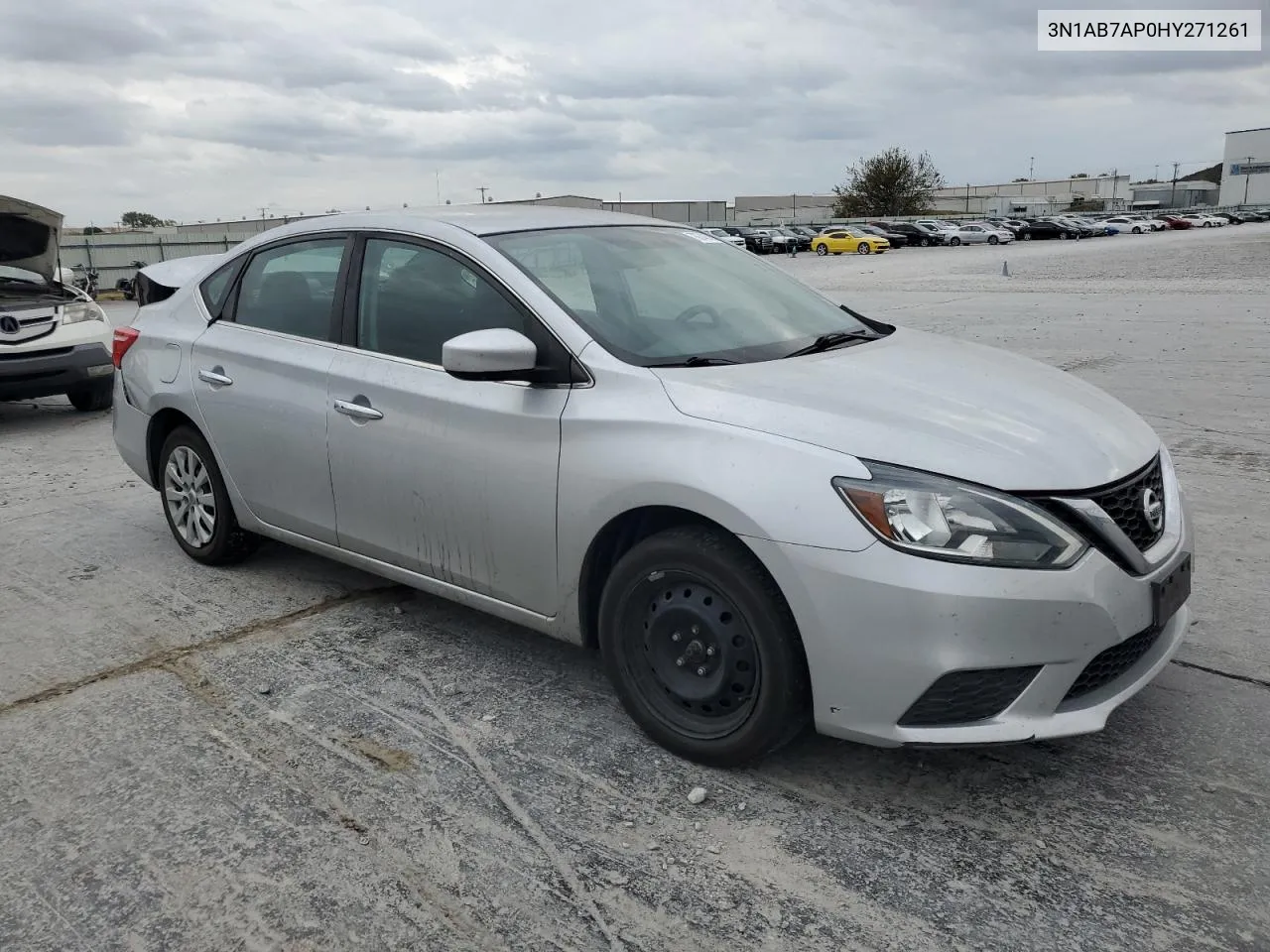 3N1AB7AP0HY271261 2017 Nissan Sentra S