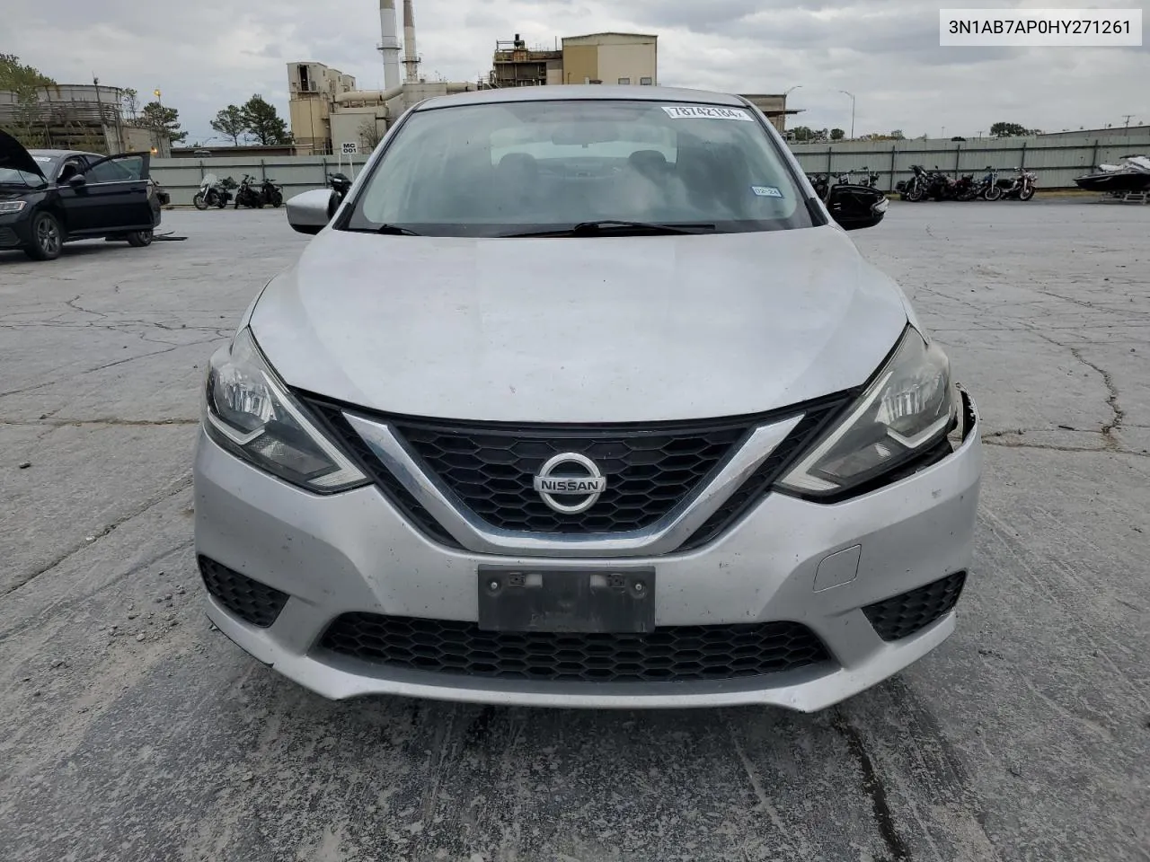 2017 Nissan Sentra S VIN: 3N1AB7AP0HY271261 Lot: 78742184