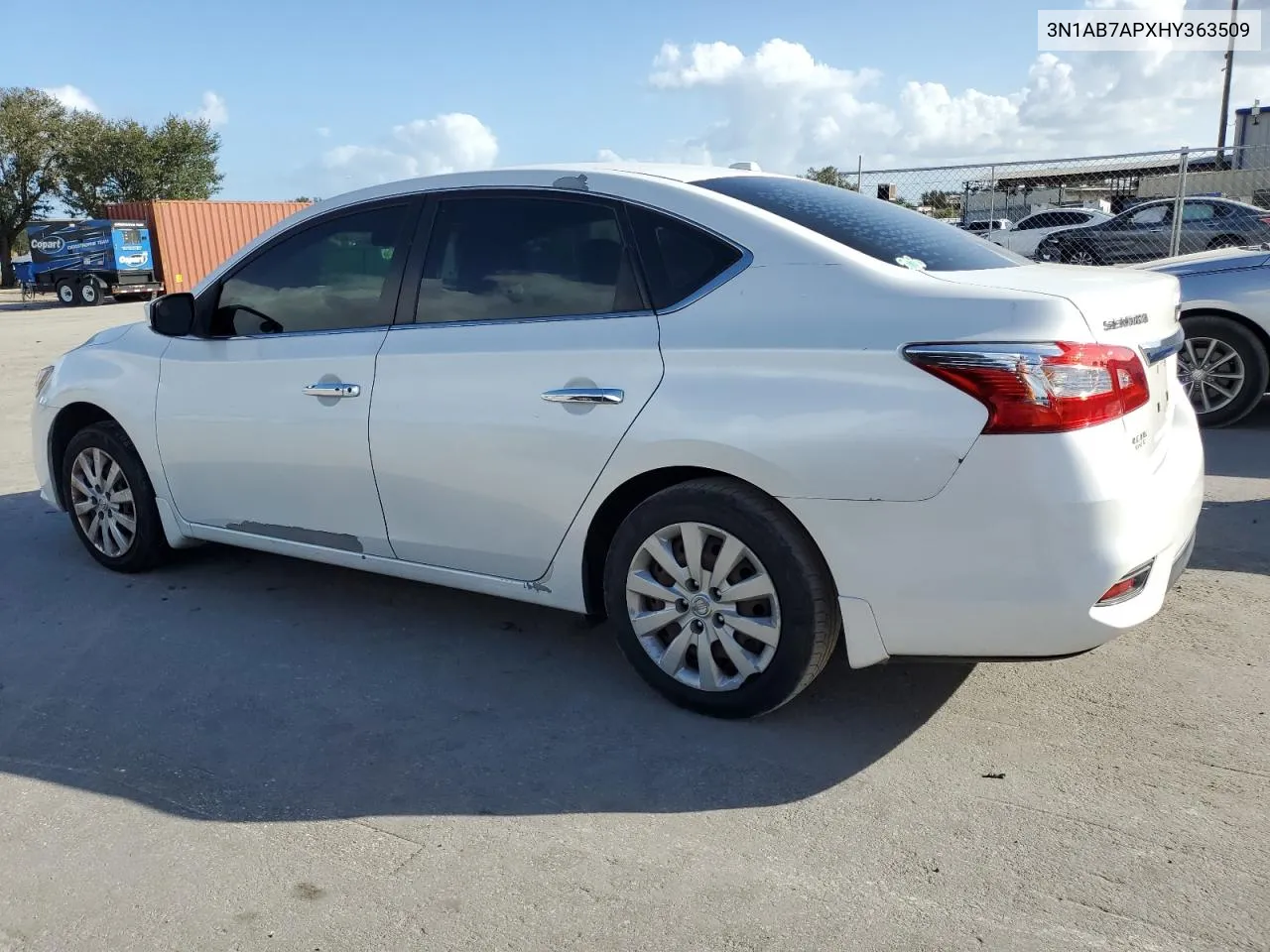 2017 Nissan Sentra S VIN: 3N1AB7APXHY363509 Lot: 79054174