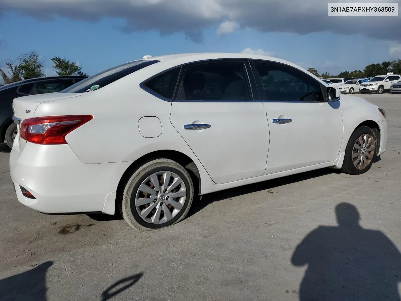 2017 Nissan Sentra S VIN: 3N1AB7APXHY363509 Lot: 79054174