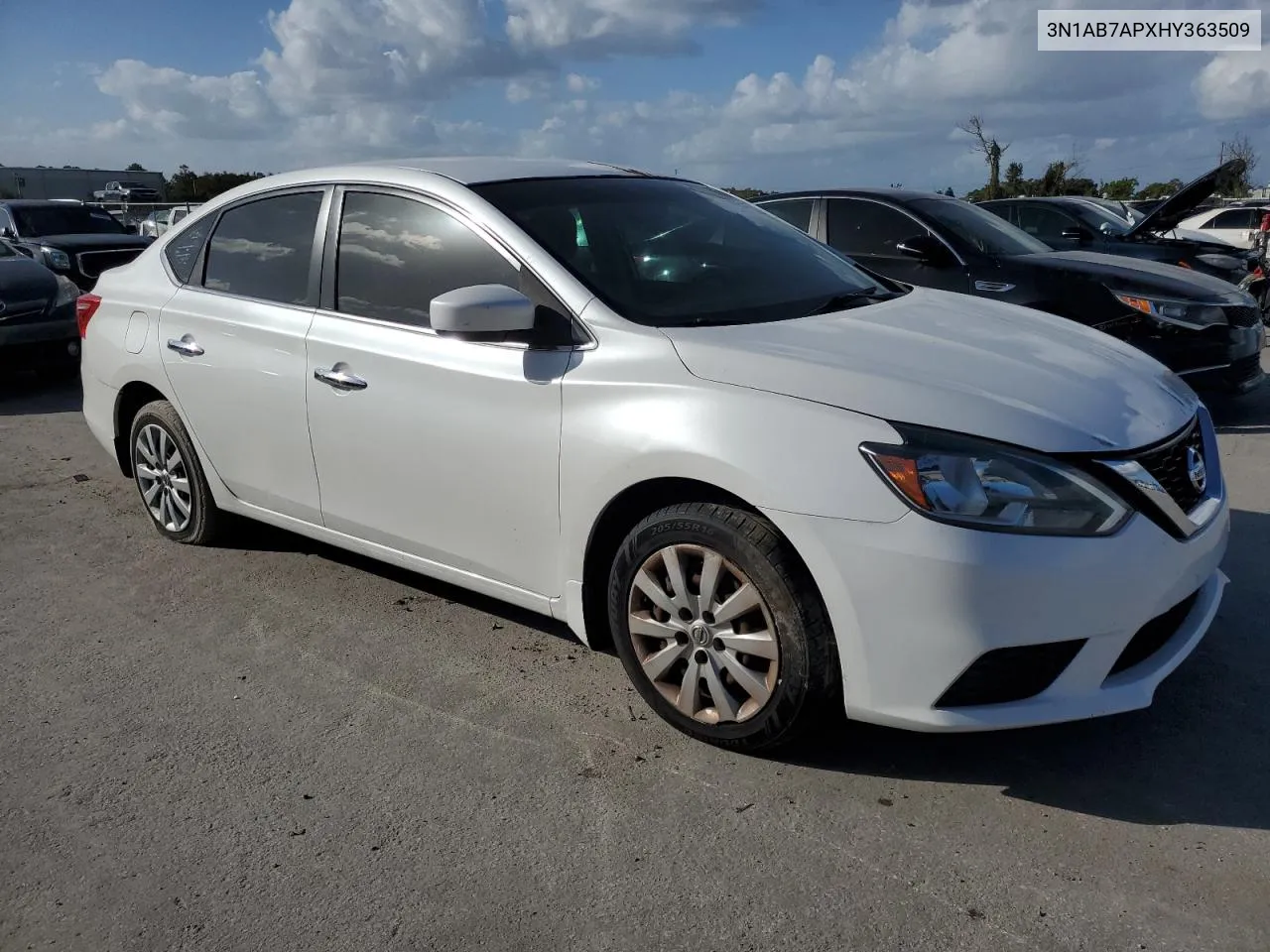 2017 Nissan Sentra S VIN: 3N1AB7APXHY363509 Lot: 79054174