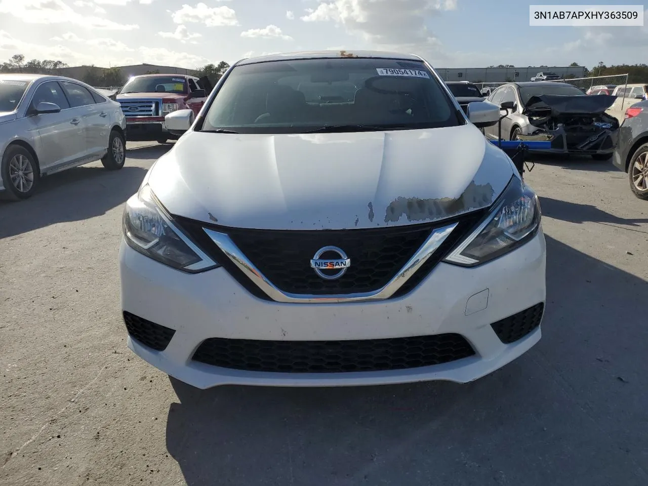 2017 Nissan Sentra S VIN: 3N1AB7APXHY363509 Lot: 79054174