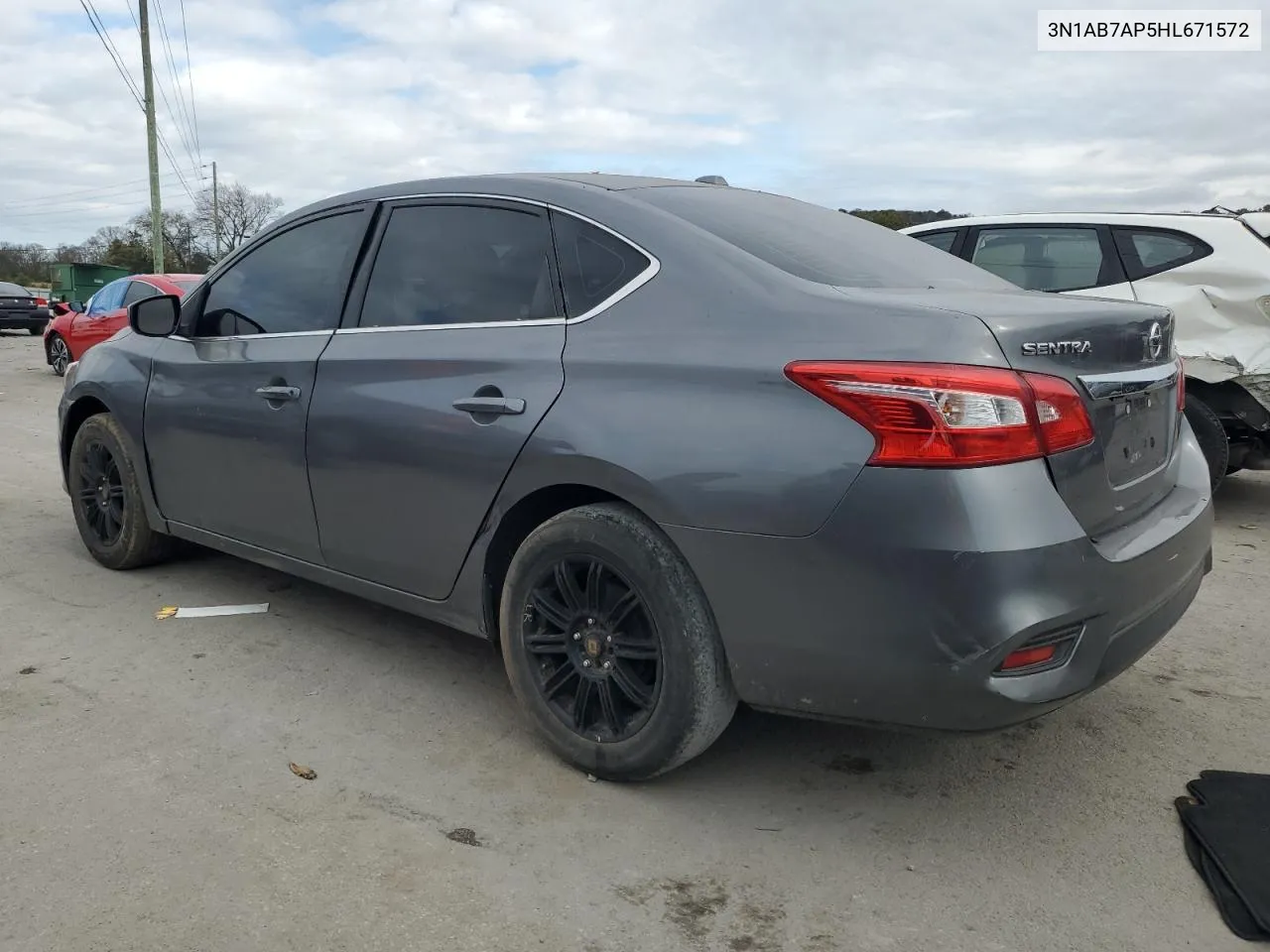 2017 Nissan Sentra S VIN: 3N1AB7AP5HL671572 Lot: 79098784