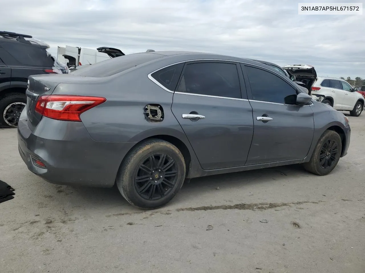 2017 Nissan Sentra S VIN: 3N1AB7AP5HL671572 Lot: 79098784