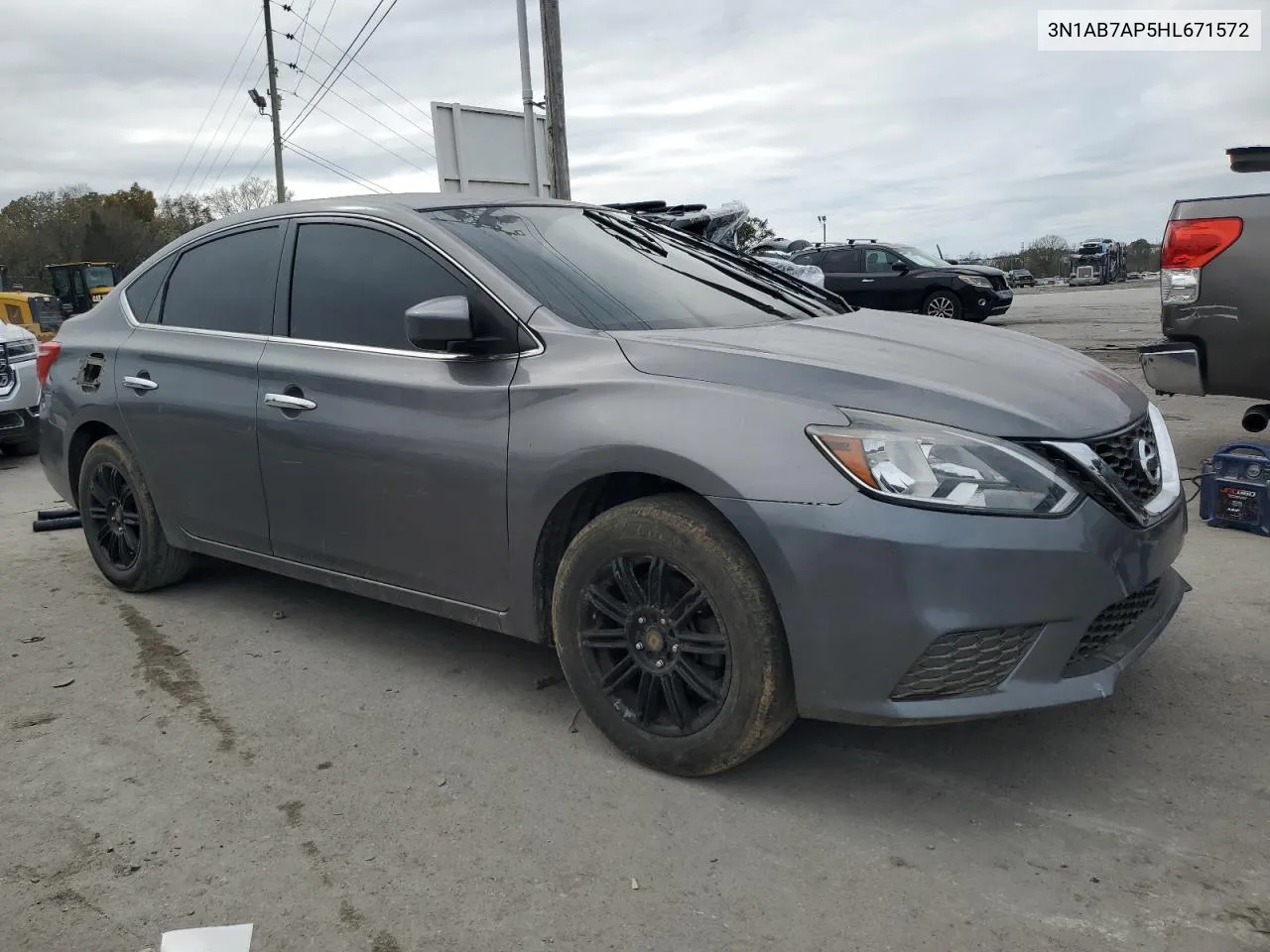 2017 Nissan Sentra S VIN: 3N1AB7AP5HL671572 Lot: 79098784