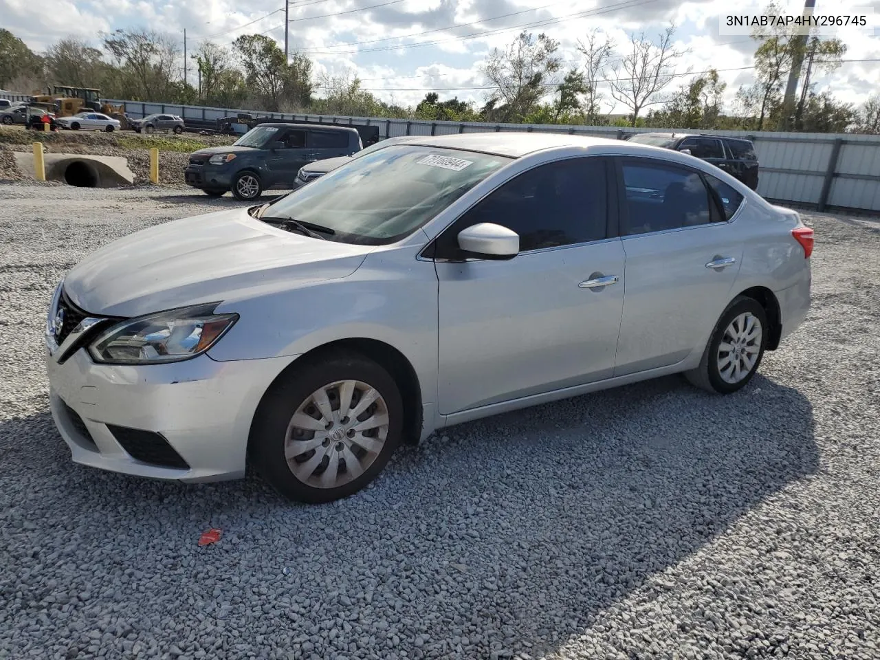 3N1AB7AP4HY296745 2017 Nissan Sentra S