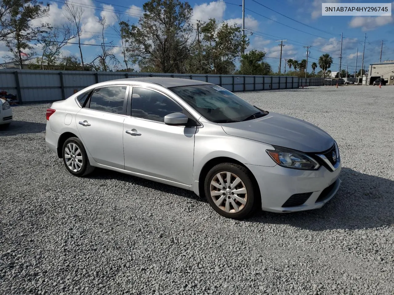 3N1AB7AP4HY296745 2017 Nissan Sentra S