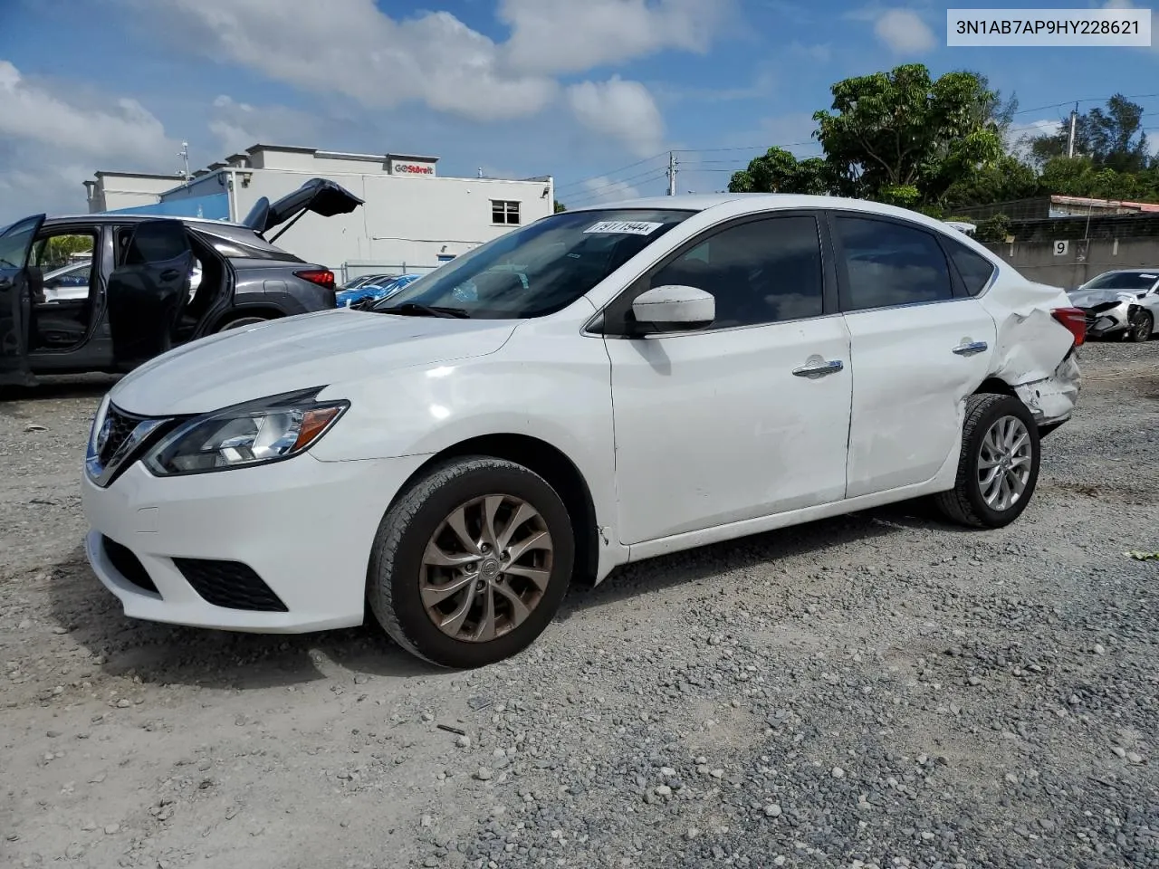 2017 Nissan Sentra S VIN: 3N1AB7AP9HY228621 Lot: 79171944