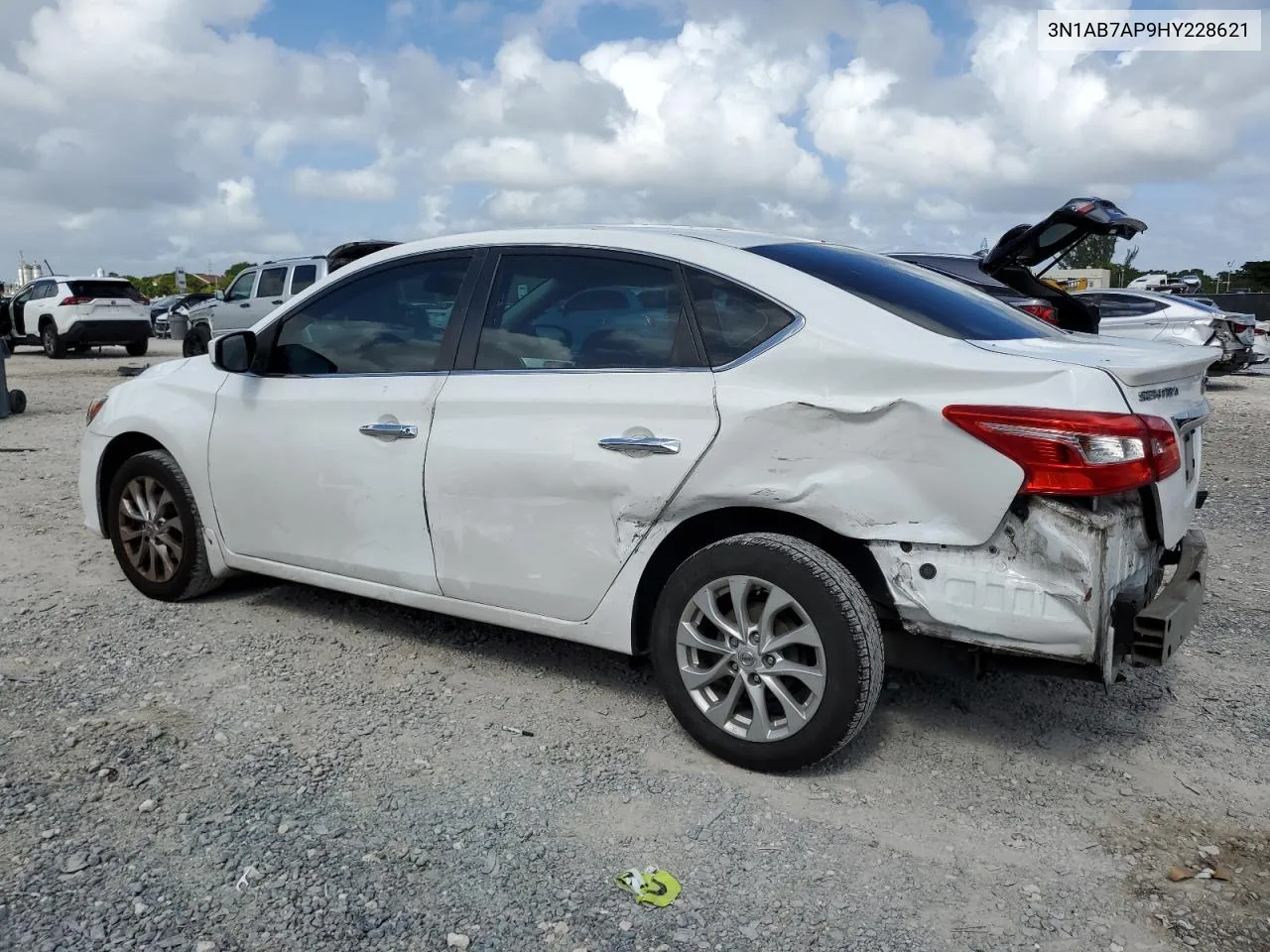 2017 Nissan Sentra S VIN: 3N1AB7AP9HY228621 Lot: 79171944