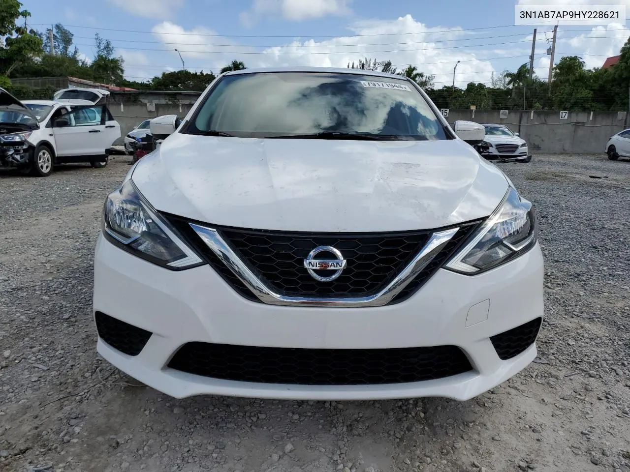 2017 Nissan Sentra S VIN: 3N1AB7AP9HY228621 Lot: 79171944