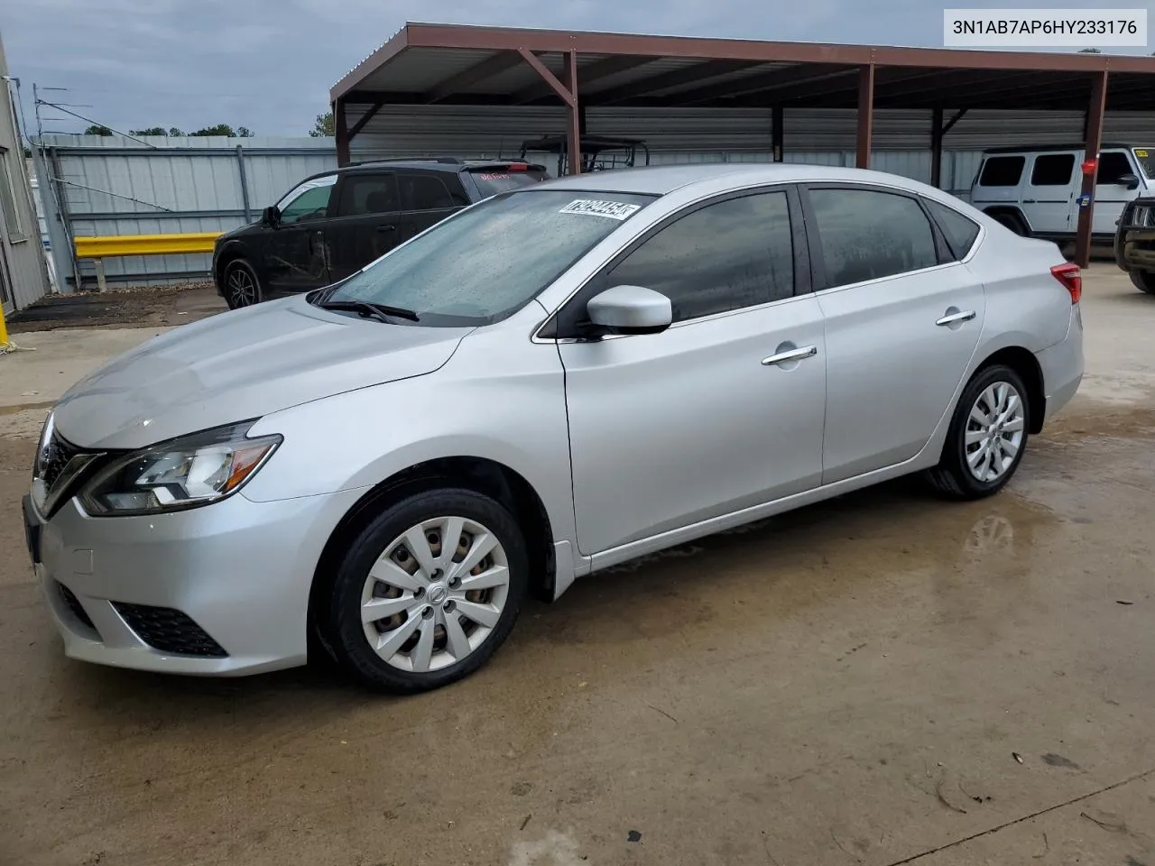 2017 Nissan Sentra S VIN: 3N1AB7AP6HY233176 Lot: 79294454