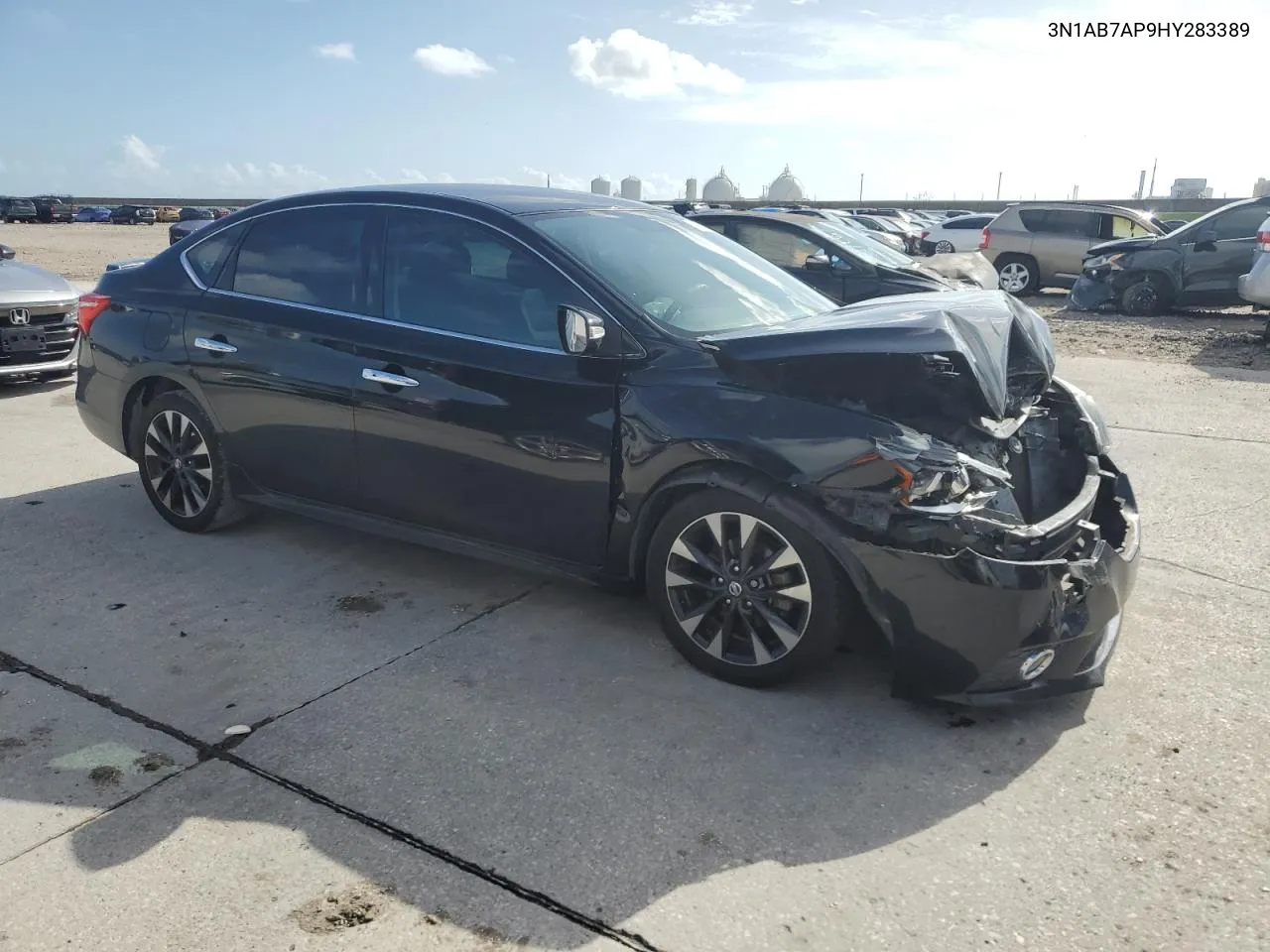 2017 Nissan Sentra S VIN: 3N1AB7AP9HY283389 Lot: 79426174