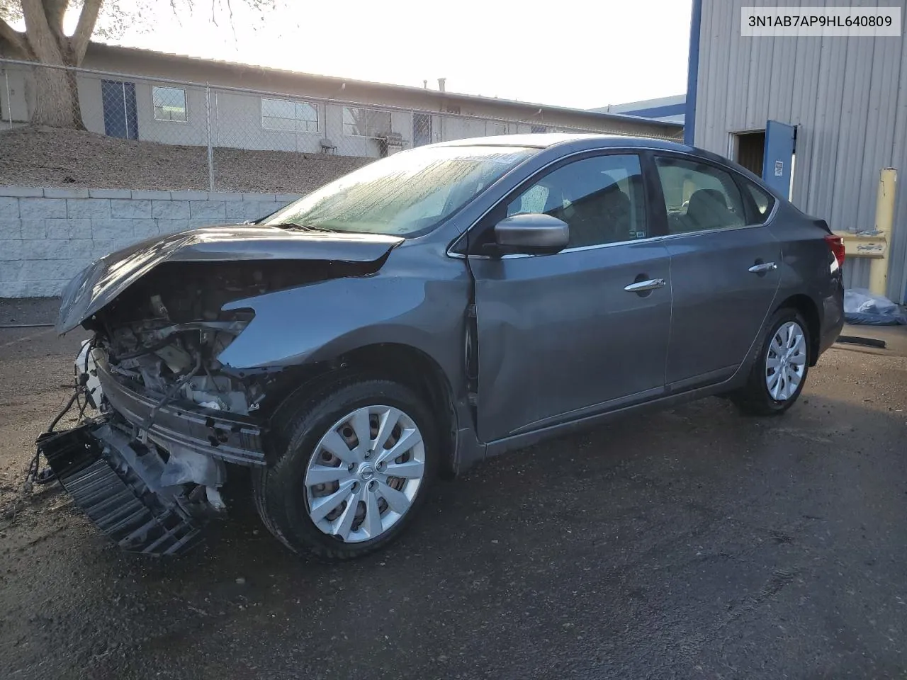 2017 Nissan Sentra S VIN: 3N1AB7AP9HL640809 Lot: 79483074