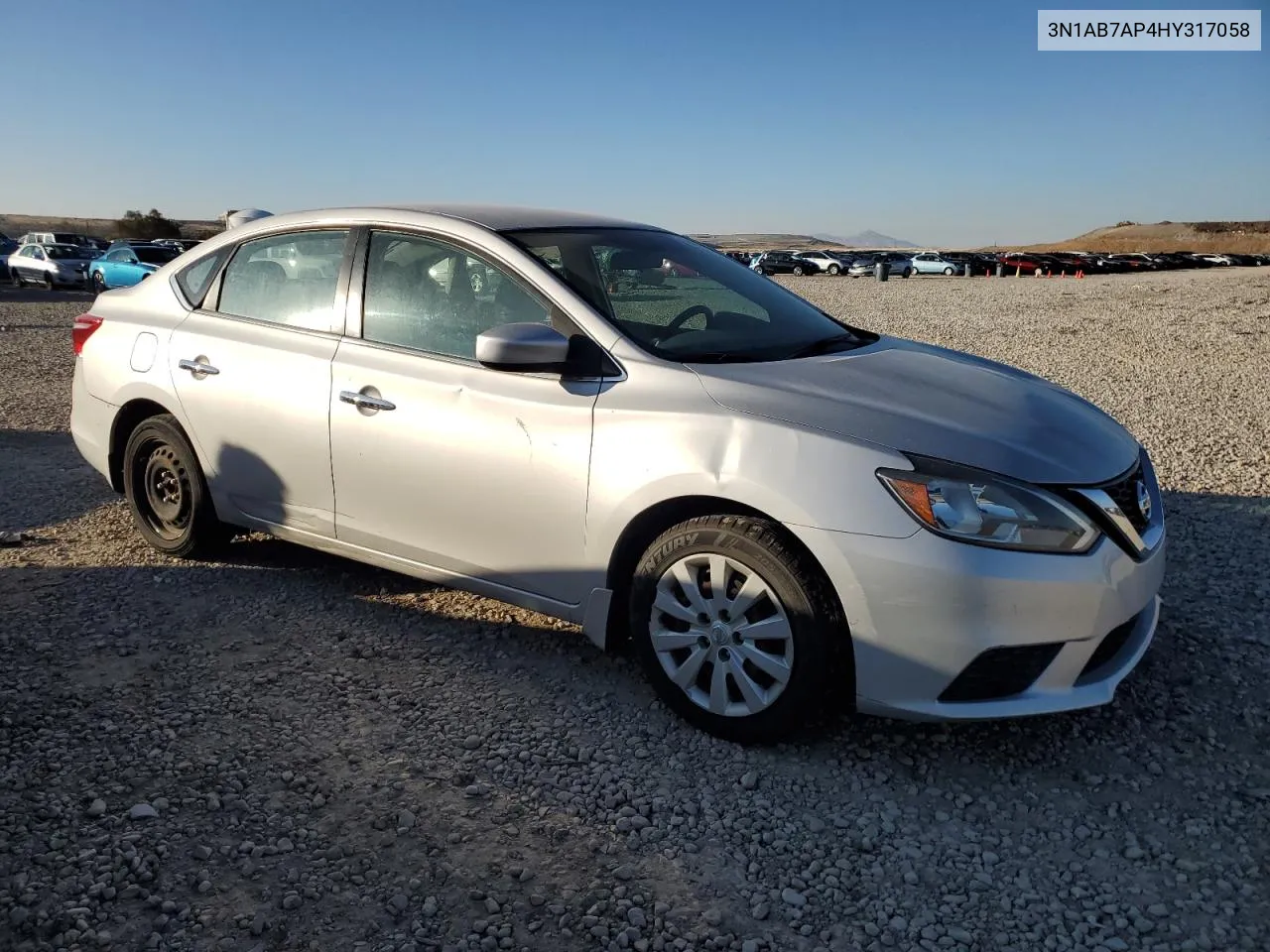 2017 Nissan Sentra S VIN: 3N1AB7AP4HY317058 Lot: 79493474