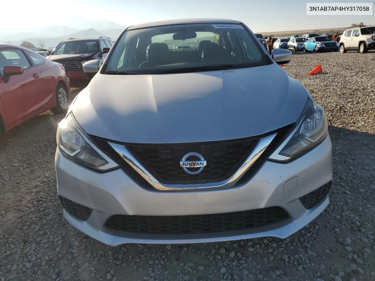 2017 Nissan Sentra S VIN: 3N1AB7AP4HY317058 Lot: 79493474