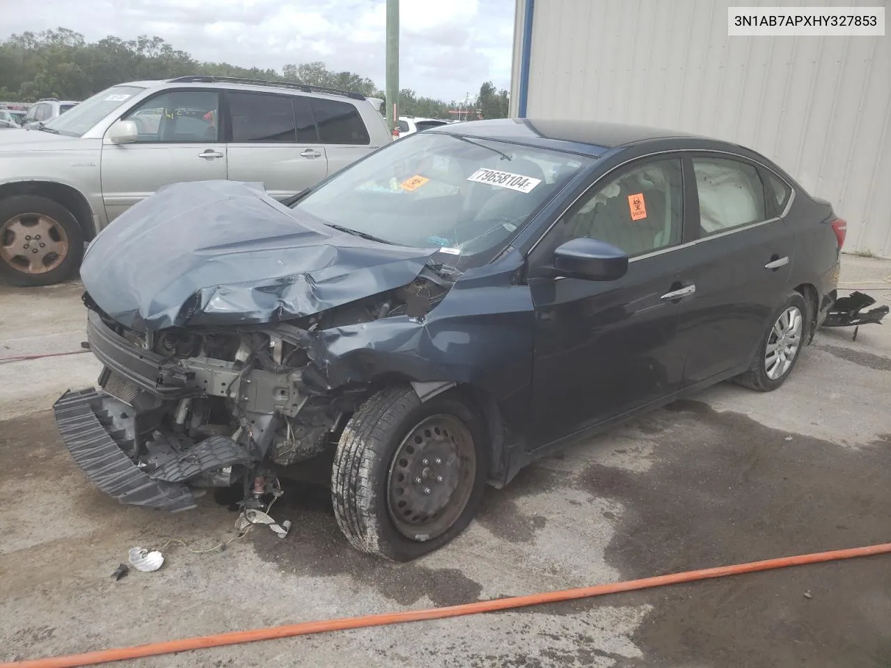 2017 Nissan Sentra S VIN: 3N1AB7APXHY327853 Lot: 79658104