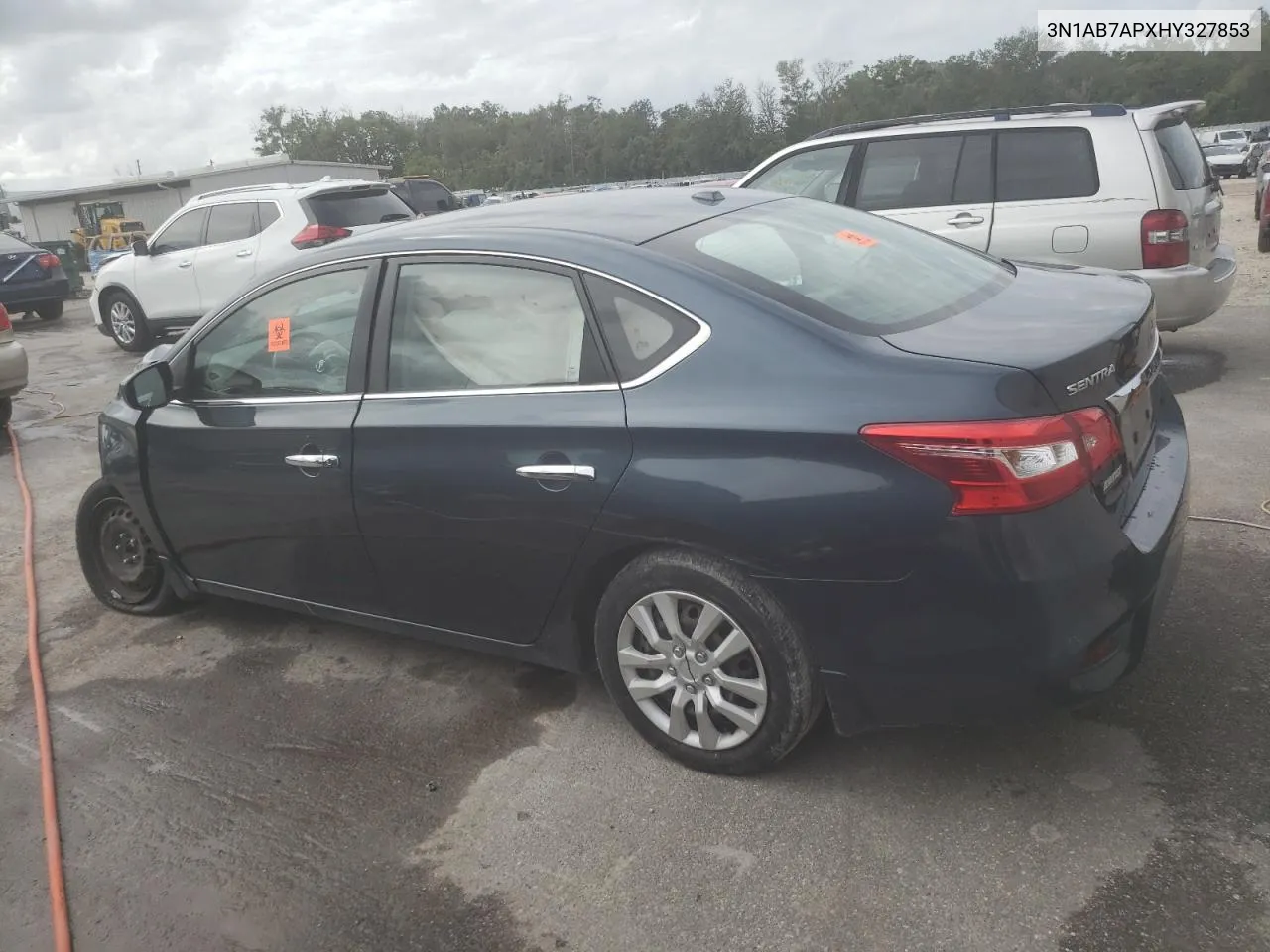 2017 Nissan Sentra S VIN: 3N1AB7APXHY327853 Lot: 79658104