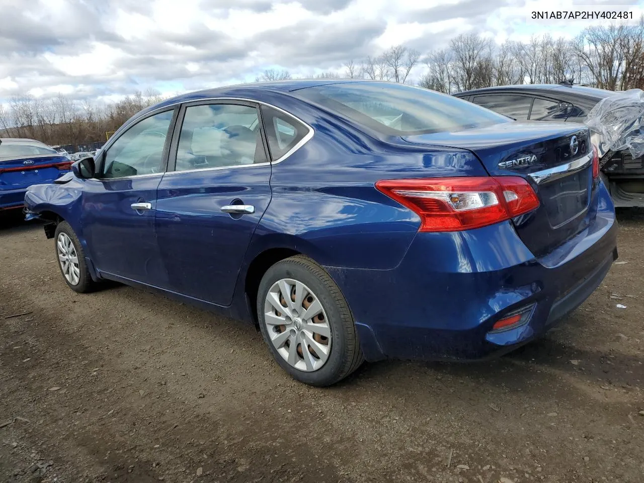 2017 Nissan Sentra S VIN: 3N1AB7AP2HY402481 Lot: 79665034