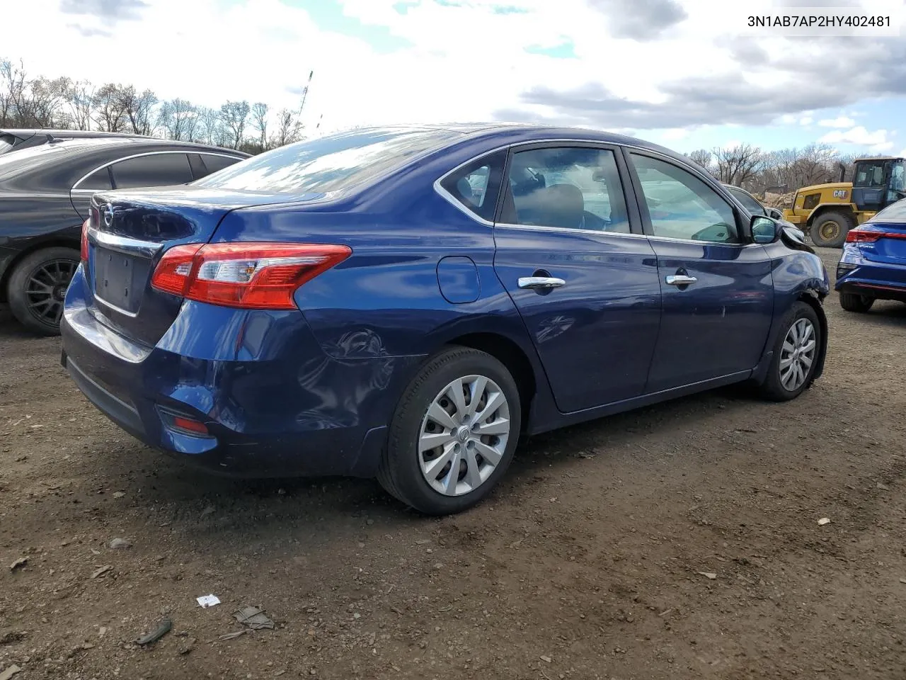 2017 Nissan Sentra S VIN: 3N1AB7AP2HY402481 Lot: 79665034